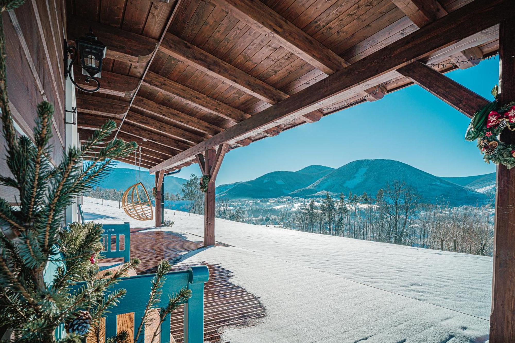 Roubenka Ondrejnik Villa Kunčice pod Ondřejníkem Exterior foto